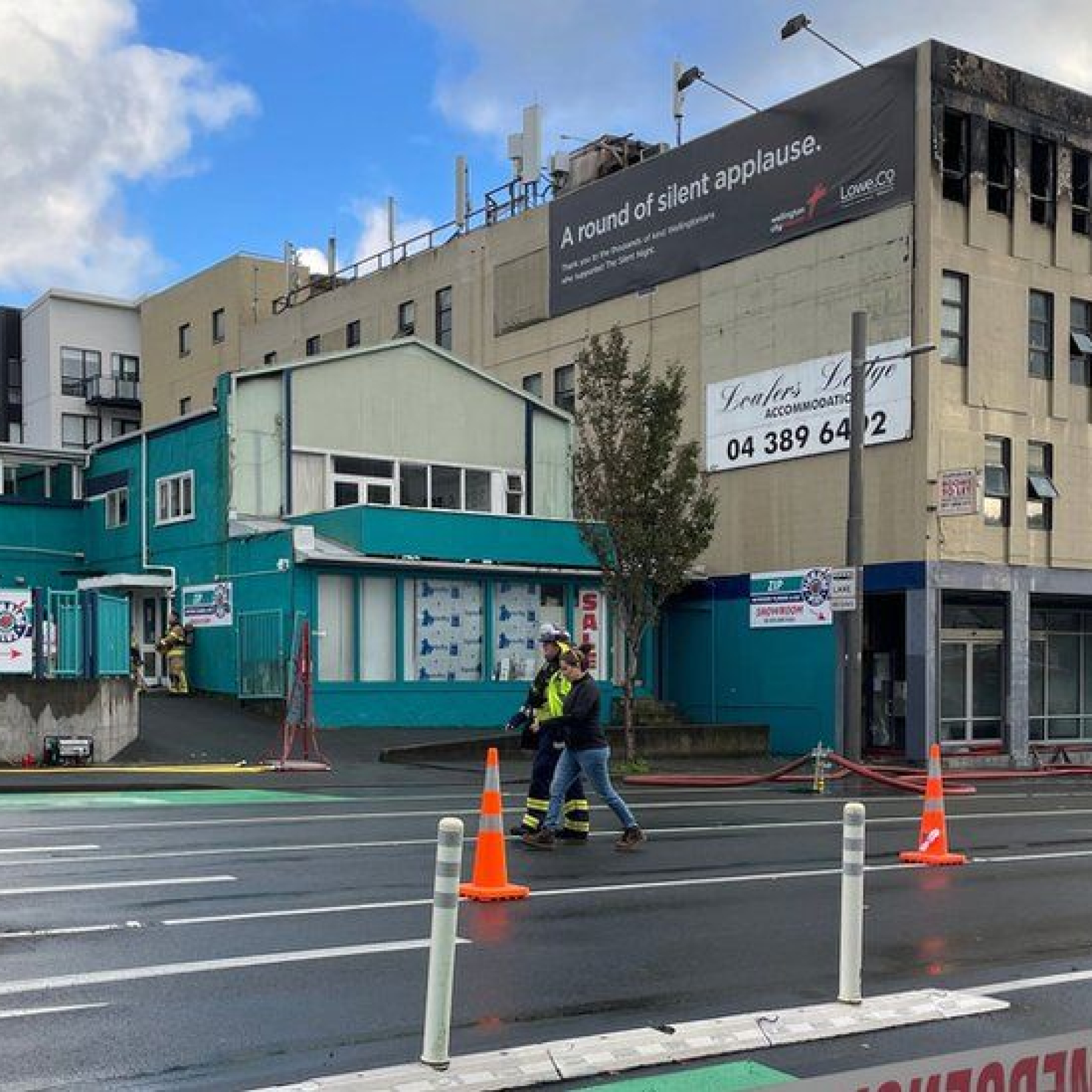 New Zealand hostel fire
