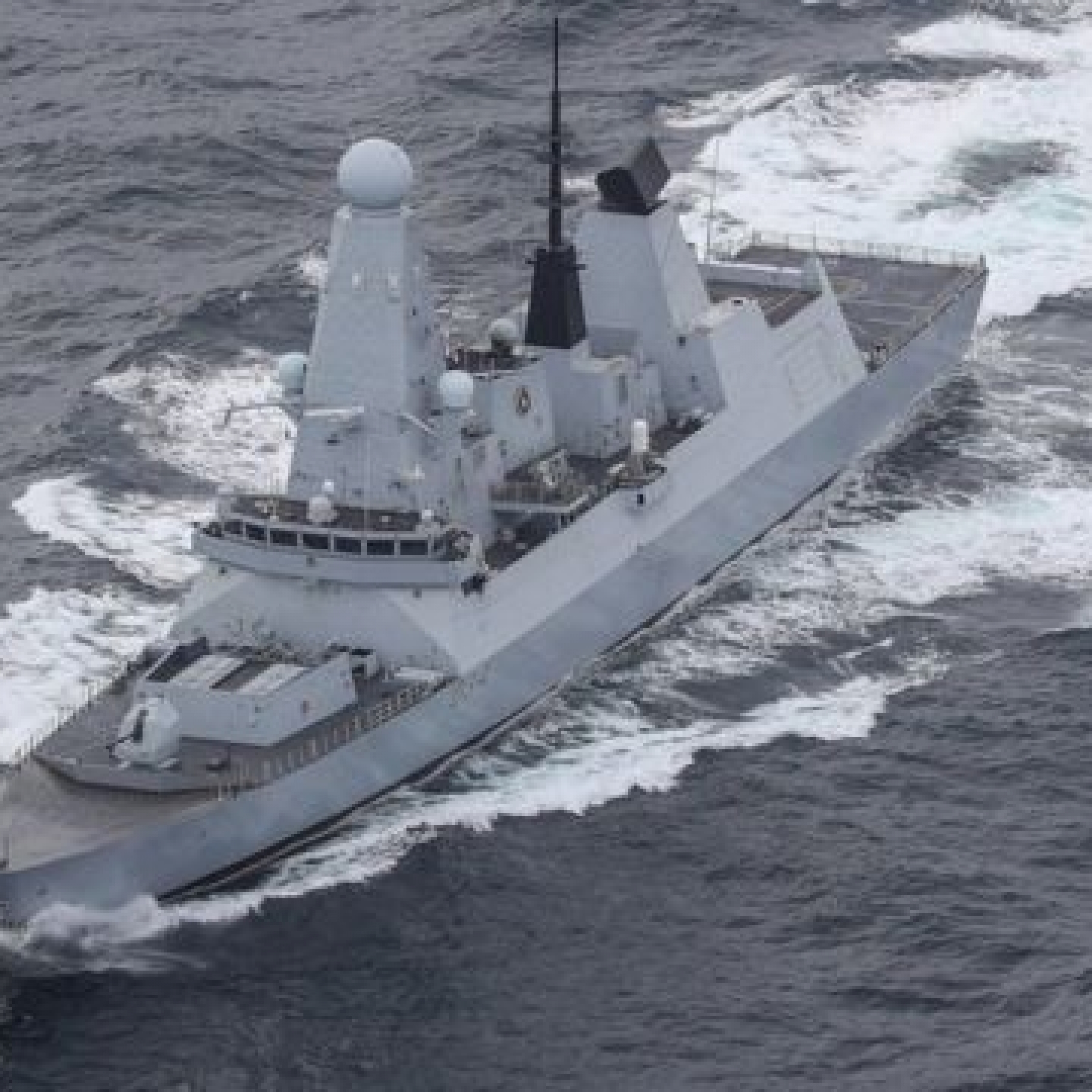 The UK's HMS Diamond and three US warships helped shoot down the Houthi drones and missiles