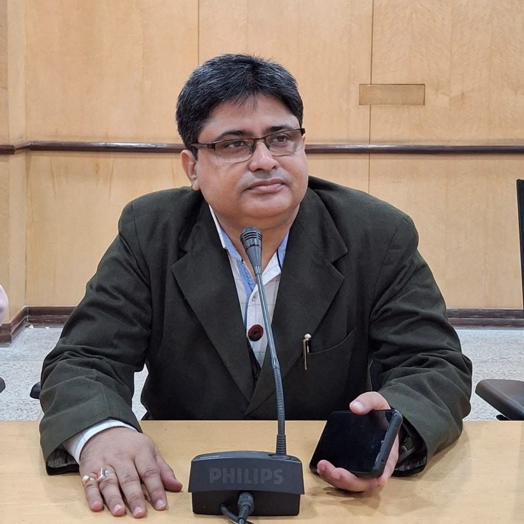Dr. Anjan Mukherjee (Gold Medalist) living at India